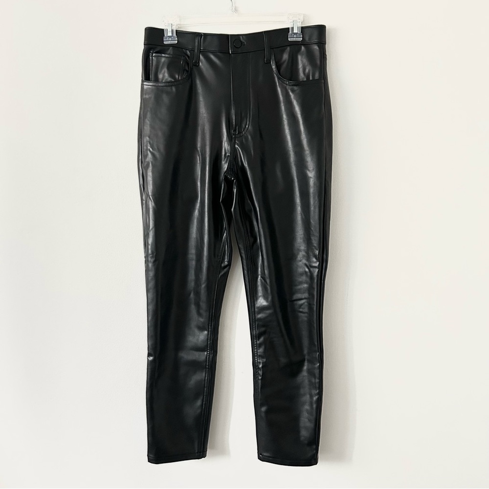 Abercrombie & Fitch The Skinny High Rise Vegan Leather Pant